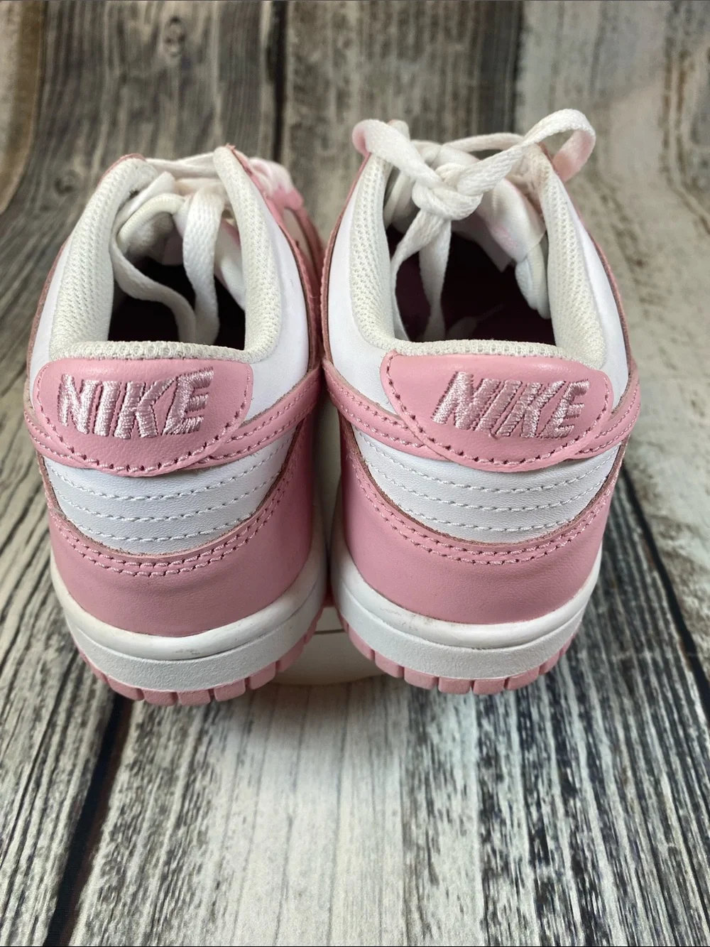 Nike Dunk Low GS Pink White Sneakers Size 4Y / Women’s 5.5